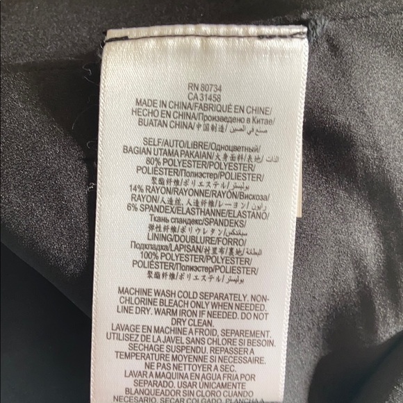 Xs BCBG black sleeveless tunic - Picture 5 of 5